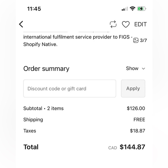 Figs Navy SET (top and bottom) - Picture 4 of 4